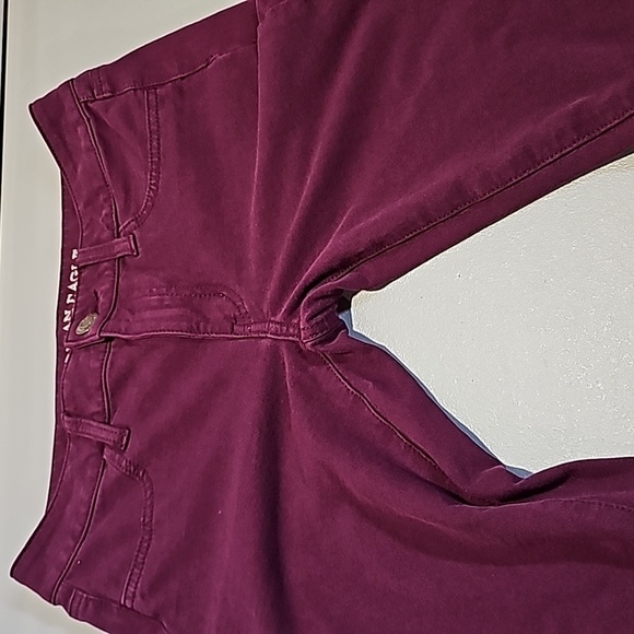 American Eagle size 6 purple super stretch jeggings - Picture 5 of 8